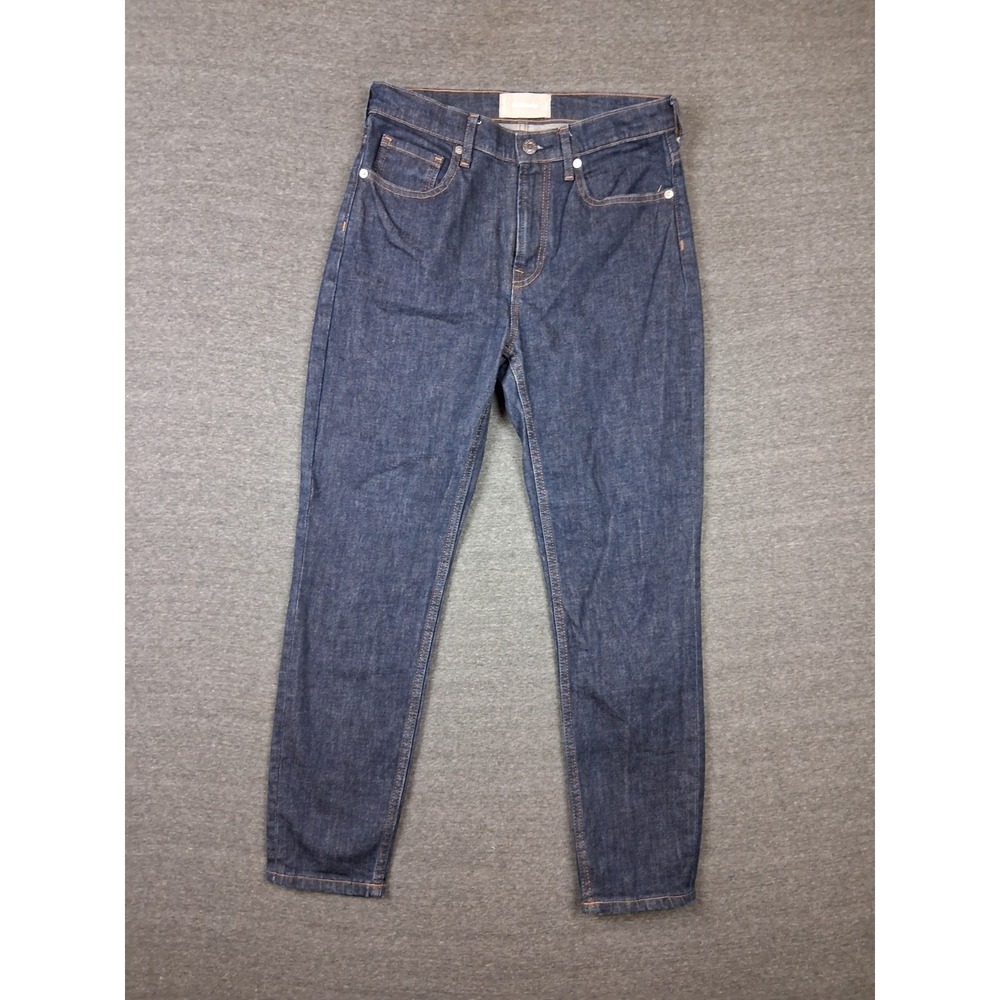 Everlane Womens Jeans‎ 28 Blue Denim Ankle High Rise Normcore Minimalist Capsule